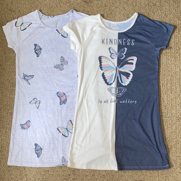 Set of two Wonder Nation Tee nightgowns - Picture 1 of 2